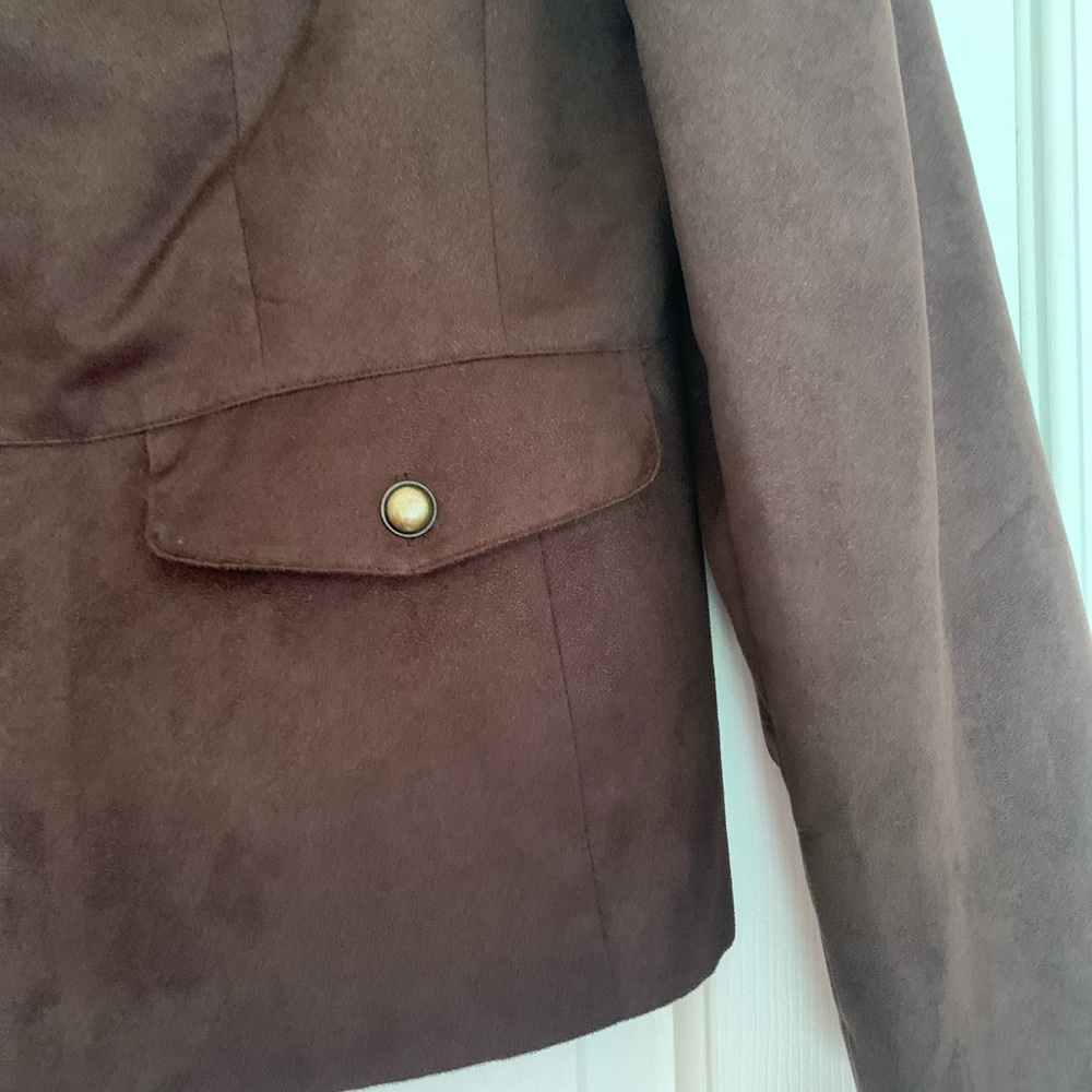 Evan Picone Women’s Brown Utility Jacket - Picture 5 of 10